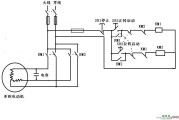 单相电动机正反转 接触器接线图