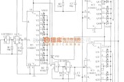 LED电路中的模拟火箭发射的电子游戏电路