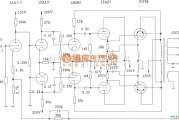 电子管功放中的电子管麦景图MC-275(McIntosh 275)功率放大器电路图