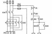 电动机定子绕组串联电阻按钮操作降压启动电路接线图
