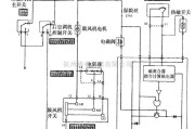 长丰汽车中的猎豹越野车空调系统电路图双