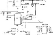 稳压电源中的采用线性稳压器构成的微处理机电源电路图