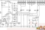 灯光控制中的市售变色吊灯电路图