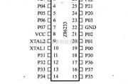 数字电路中的芯片引脚及主要特性Z86233 微控制器