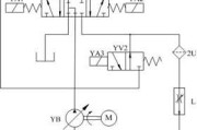 液压动力头控制线路工作原理图