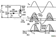 控制电路中的可控硅电机转速控制