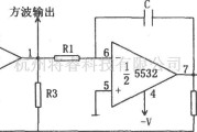 振荡电路中的方波和三角波振荡器(5532)