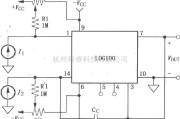 对数/跨导放大电路中的对数和对数比率放大器LOGl00的偏流调零电路
