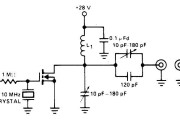 10MHz的晶体振荡器电路