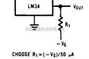 传感器电路中的全范围的华氏温度传感器