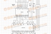 数字电路中的三位半数字显示电压表电路