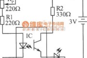 LED电路中的光电耦合器简单检测法电路图