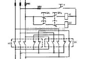 控制电路中的可逆点动控制的简单短接制动电动机控制电路图