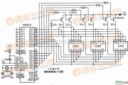 LED电路中的倚天版试验板驱动LED数码管显示电路图