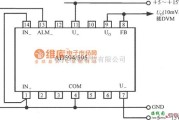 传感信号调理中的由热电偶冷端温度补偿器AD594/595构成的摄氏温度计电路图