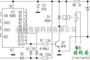 控制电路中的简易自动循环定时器电路
