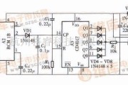 开关电路中的无线电遥控照明开关(CD4017、RCM1)电路