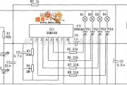 灯光控制中的5GM168构成的家庭卡拉OK灯光控制电路图