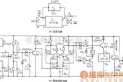 专用测量/显示电路中的超声波遥控开关伴乐曲发声电路图