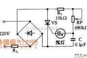 晶闸管控制中的氖灯触发电路图