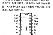 数字电路中的74系列数字电路74HCT65等总线收发器和寄存器