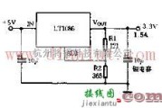 电源电路中的LT1086简单应用电路图