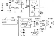 用推挽输出变压器制作300B单端输出机