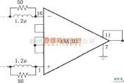 仪表放大器中的INA103构成的使放大器稳定工作的输入网络