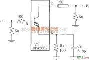 对数/跨导放大电路中的由OPA2662构成的数字440MBit／s发送系统的驱动放大电路