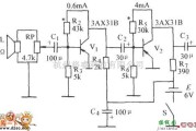 调节/测量放大电路中的音量可调阻容耦合放大器电路图