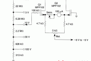 低漂移高阻抗JFET直流电压表电_电工仪表电路图讲解