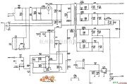 显示器电源中的AM A-4040型显示器电源电路图