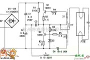 LED电路中的高亮度白光led灯电路图