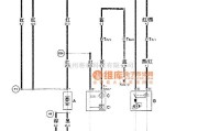 大众（一汽）中的高尔空调系统电路图