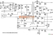 显示器电源中的OPCON CN-1405型彩色显示器的电源电路图