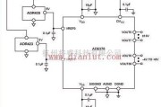 基础电路中的AD5370 的40通道输出电路设计