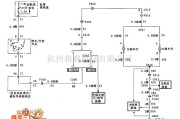 别克中的倒车灯电路图