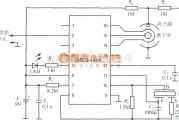 特种集成传感器中的由离子型烟雾检测报警集成电路MC14468构成的烟雾检测报警电路