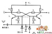 模拟电路中的具有计数置位复位功能的触发器电路图