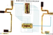 联想i188型手机排线实物连接图