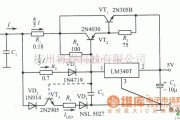 电源电路中的基于LM340T集成稳压器构成的5A稳压电源电路