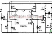 电源电路中的基于UCC3889的低功耗高压差稳压电源电路