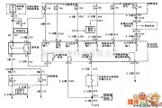 别克中的君威供电、接地、RAP和TCS电路图