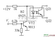 光电耦合器构成的开关电路