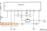 IGBT应用电路中的HL610A的典型应用接线电路图