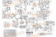 LED电路中的多功能显示LCD显示芯片电路图
