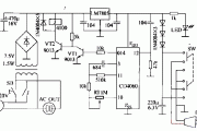 定时开关交流电源电路