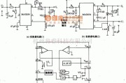 利用MAX634构成的变换器电路图