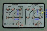 单相电机逆顺接法启动电路图