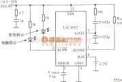 电源电路中的由LTC4052构成的充电电路